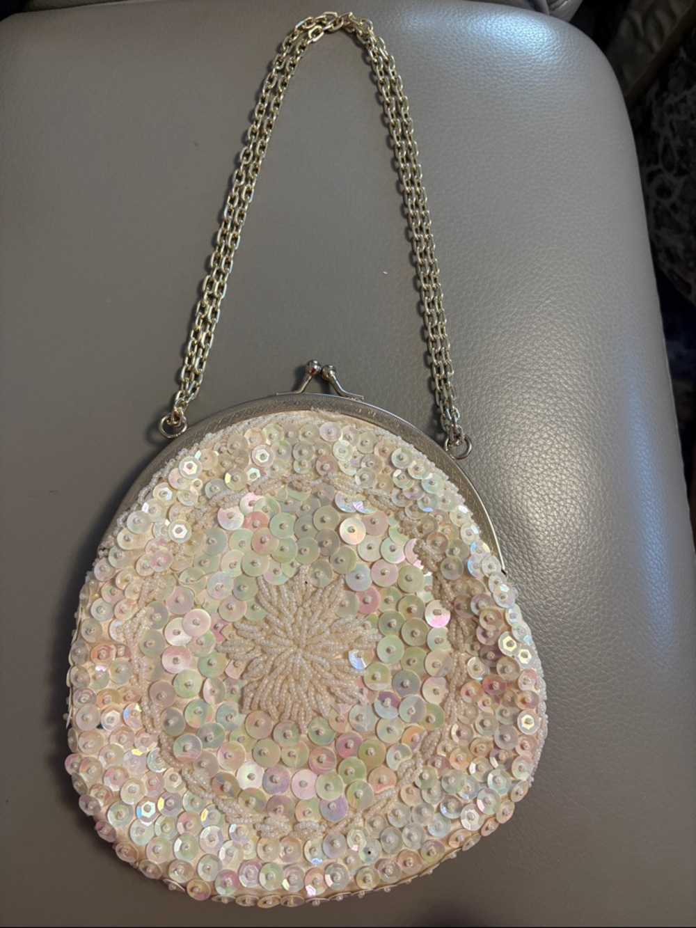 Vintage beaded bag.